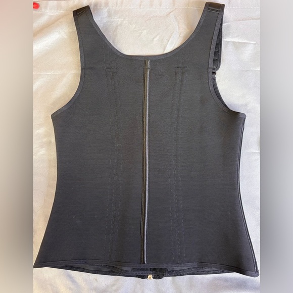 Untagged Women's Body Shaper Tank Top with Zipper and Waist Trainer Size XL - Picture 3 of 6